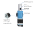Industrial Syringe Pump Integrated with Glass Syringe, Single Channel and 30mm Stroke